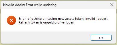 Invalid request token invalid